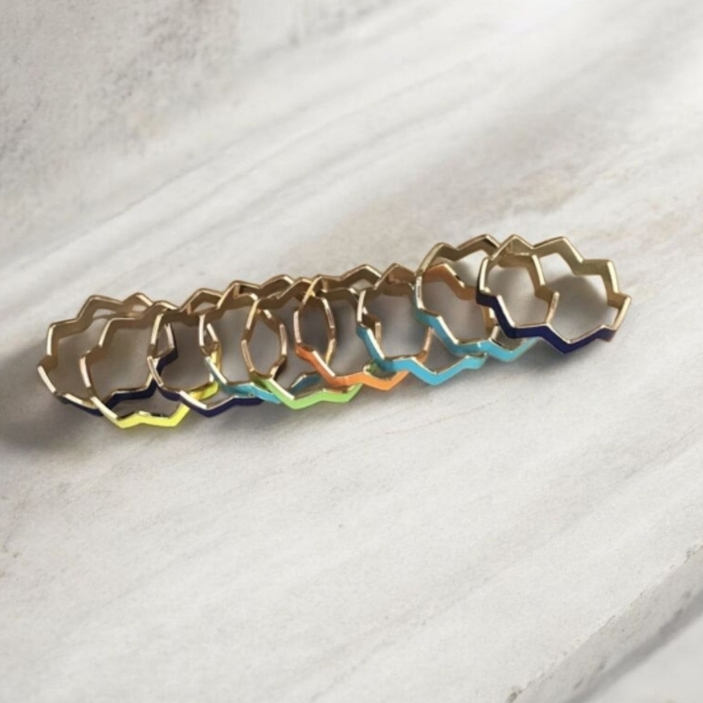 Bracelets 9 pieces fit together to make a multitude sets great gift idea